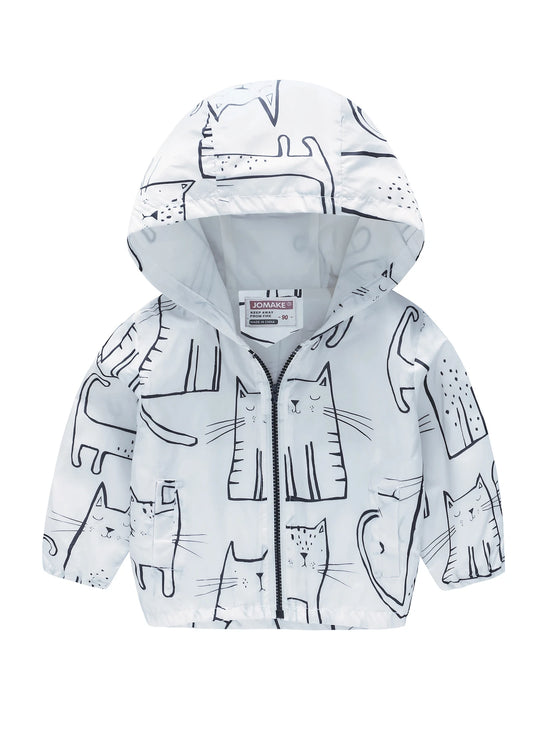 Jacket is fashionable and comfortable, suitable for children aged 1-7, children&